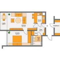 2 Zimmer Wohnung zur Miete. Neu-Ulm, Ludwigsfeld