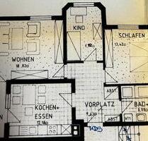 Gepflegte 3 Zimmer Wohnung mit Balkon in Pfalzgrafenweiler