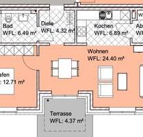 2 Zimmer Wohnung - 810,00 EUR Kaltmiete, in Dülmen (PLZ: 48249)