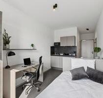 Modernes, möbliertes Apartment mit Balkon, Gym & Co-Working - Frankfurt am Main Bockenheim