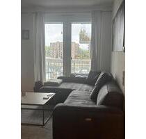 Helles, hochwertig möbliertes 3‑Zimmer Apartment mit Hafenblick - Mainz Neustadt