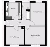 3 Zimmer Wohnung Hochparterre - 1.100,00 EUR Kaltmiete, in Lörrach (PLZ: 79541) Brombach