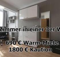 WG Zimmer in Pforzheim Zentrum in möbelierter 3er WG - 550 Meter vom HBF Pforzheim