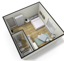 Möblierte 1-Zimmer Whg - Toplage Frankfurt Nordend ALL-INKLUSIVE - Frankfurt am Main Innenstadt 3