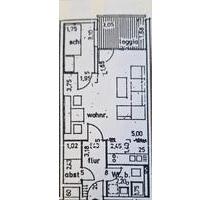 1,5 Zimmer Appartment, 47qm, zu vermieten ab 01.09.2025 - Köln Porz