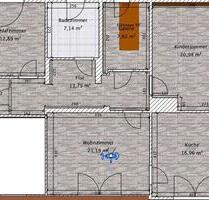 Großzügige 3-Zimmer Wohnung in Jembke