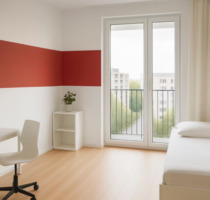 Sofortiger Einzug: Möbliertes WG-Zimmer mit Balkon in Köpenick - Berlin Treptow-Köpenick