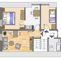 Tolle 2-Zimmer-Wohnung im Dachgeschoss Wetter Altwetter! - Wetter (Ruhr)