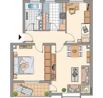 Wohnen im Erdgeschoss, 3,5 Zimmer mit Balkon - Gelsenkirchen Gelsenkirchen-Mitte