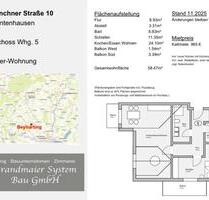 2,5 Zimmer Neubauwohnung in Beyharting zur Miete - Aßling