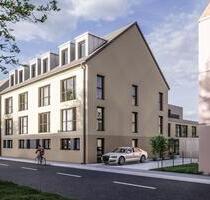Moderne 1-Zimmer Neubauwohnung mit Terrasse und Garage - Augsburg Oberhausen