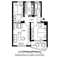 WOW! Tolle 2,5 Zimmer Wohnung - 580,00 EUR Kaltmiete, ca.  59,27 m² in Rodgau (PLZ: 63110)