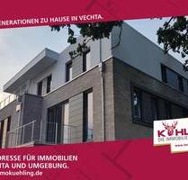 Standort Vechta-Hagen! Besondere 4- Zimmer Wohnung mit idyllischem Blick ins Grüne!