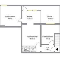 VOLL RENOVIERTE DREI ZIMMER WOHNUNG IN STADTZENTRUM, MIT BALKON - Alsfeld