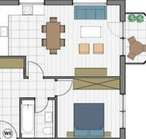Stilvolle, gepflegte 2-Zimmer Wohnung mit Balkon in Niederkassel