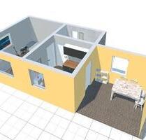 Einliegerwohnung 1 Zimmer mit Einbauküche, Carport - Terasse - Waghäusel