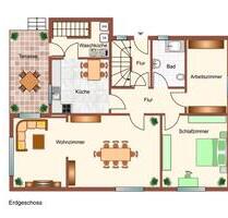 Wohnung 90m² EG Beverstedt 4 Zimmer Terrasse