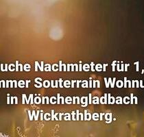 1.5 Zimmer Souterrain Wohnung nur mit Möbelübernahme - Mönchengladbach West