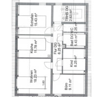 WG-Zimmer in 4er-WG – Ideal für Wochenendheimfahrer - Regensburg Galgenberg