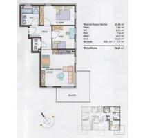 Moderne helle 3-Zimmer Wohnung in Ellhofen