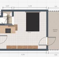 1 Zimmer Wohnung (Appartement) - STUDENTEN & AZUBIS only !!! - Dortmund Mengede