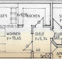 Wohnung Amberg Alt-Stadt I EG I 2.5 Zimmer I 49,69 qm I Terrasse