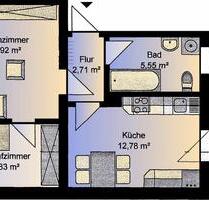 2-Zimmer mit Balkon - 260,00 EUR Kaltmiete, in Altenburg (PLZ: 04600)