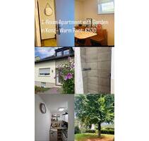 1 Zimmer Wohnung Konz, Garten und Parkplatz