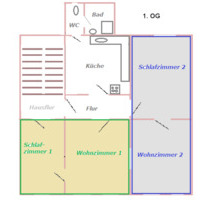 1,5 Zimmer in WG - 250,00 EUR Kaltmiete, in Bernburg (Saale) (PLZ: 06406)