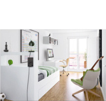 1 Zimmer Appartment in 2-er WG - 330,00 EUR Kaltmiete, ca.  27,00 m² in Idstein (PLZ: 65510)