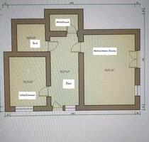 2 Zimmer Wohnung kernsaniert mit Terrasse 60 qm2 - Neustadt am Rübenberge