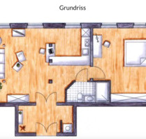 vollmöbliertes Design-Apartment - 2 Zimmer - 52 m² ab 01.06.2025 - Leipzig Altwest