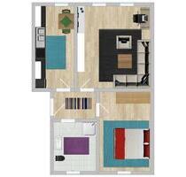 Kleine gemütliche Zwei Zimmer EG Wohnung Meißen Triebischtal