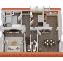 Baden: Renovierte 3 Zimmer Wohnung mit Garten 60+9 m2 - Achim