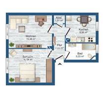 Elstra, Schicke 3 Zimmer Wohnung mit Einbauküche! - Haselbachtal