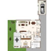 3 Zimmer Erdgeschosswohnung mit Garten und Garage in Vreden