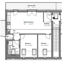Freie 3-Zimmer Wohnung in Wandlitz (Brandenburg) - zur Untermiete