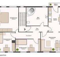 Tolle 4-Zimmer Wohnung mit Balkon - Burg