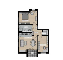 Neue 3 Zimmer barrierefreie Wohnung in Immenhausen