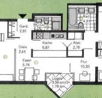 Wohnung,4 Zimmer,98qm,WG-geignet,2 WC,S-Neugereut,zu vermieten - Stuttgart Mühlhausen