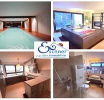 Für Genießer und Schwimmbad-Liebhaber: Großzügige 4 12 Zimmer mit Pool, Sauna und XL-Terrasse - Wiesbaden Südost