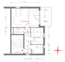 2-Zimmer Wohnung mit Balkon in Ahlen