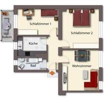 Frisch renoviert! 3 Zimmer mit Balkon. - Magdeburg Leipziger Straße