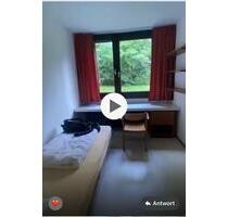 Zimmer im Studentenwohnheim in Bochum