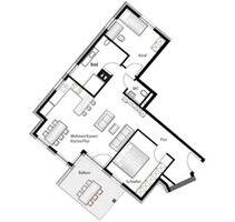 Moderne 3-Zimmer Wohnung in Dagersheim mit EBK und Balkon - Böblingen