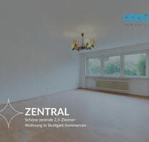 ZENTRAL - Schöne zentrale 2,5-Zimmer-Wohnung in Stuttgart-Sommerrain