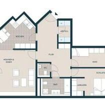 Moderne 3 Zimmer Wohnung, Loggia, Gäste WC im Herzen Regensburgs - Germaringen