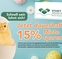 3-Zimmer Wohnung mit offener Küche - jetzt Osteraktion sichern! - Suhl