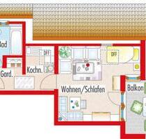 Möblierte 1-Zimmer Dachgeschosswohnung in Weilheim Egelsberg - Weilheim an der Teck