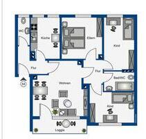 4 Zimmer Wohnung in Mettmann - 900,00 EUR Kaltmiete, in Mettmann (PLZ: 40822)